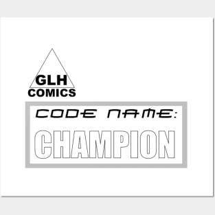 Code Name: Champion logo Posters and Art